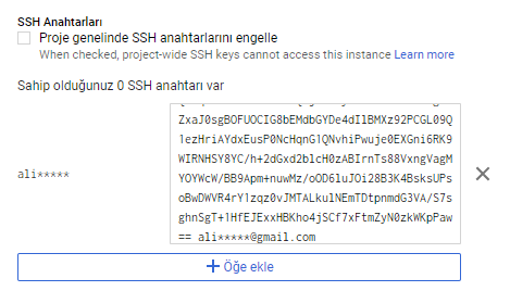 SSH Key